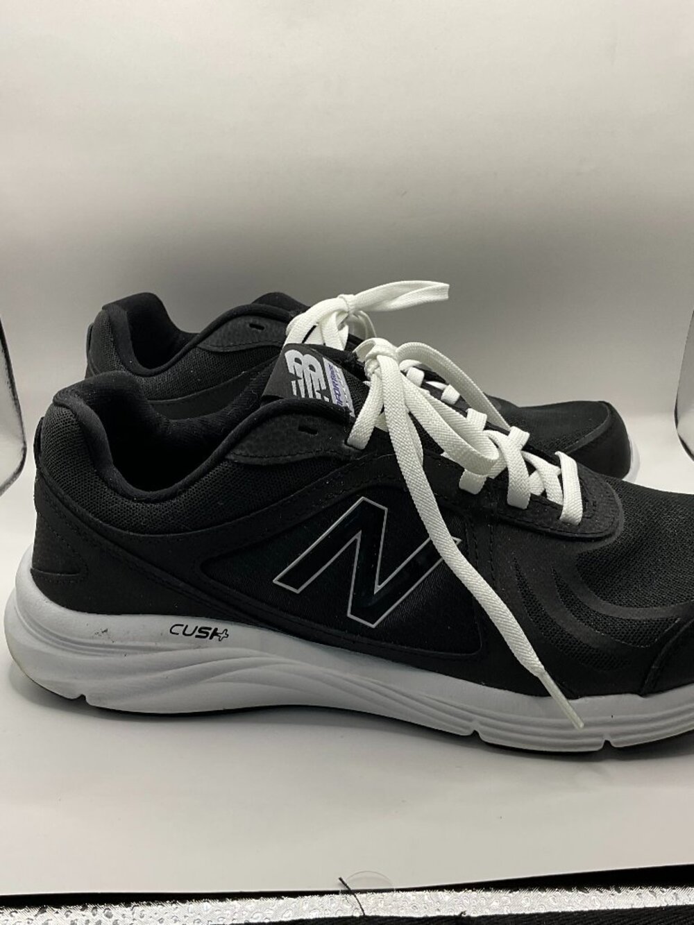 New Balance Women's Running Walking Sneakers Black Gray White Size 11